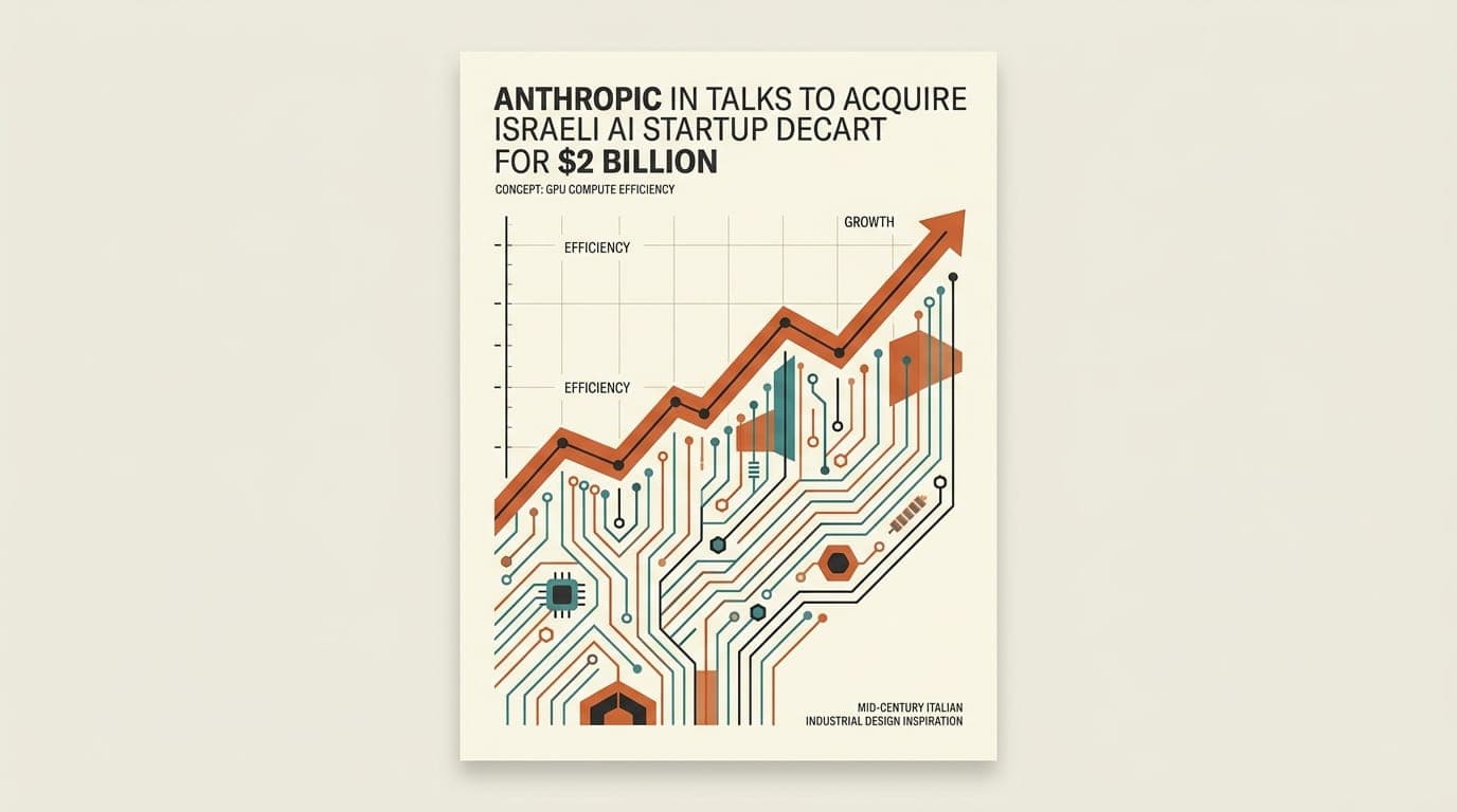 Anthropic in talks to buy Decart for $6 billion, targeting compute efficiency