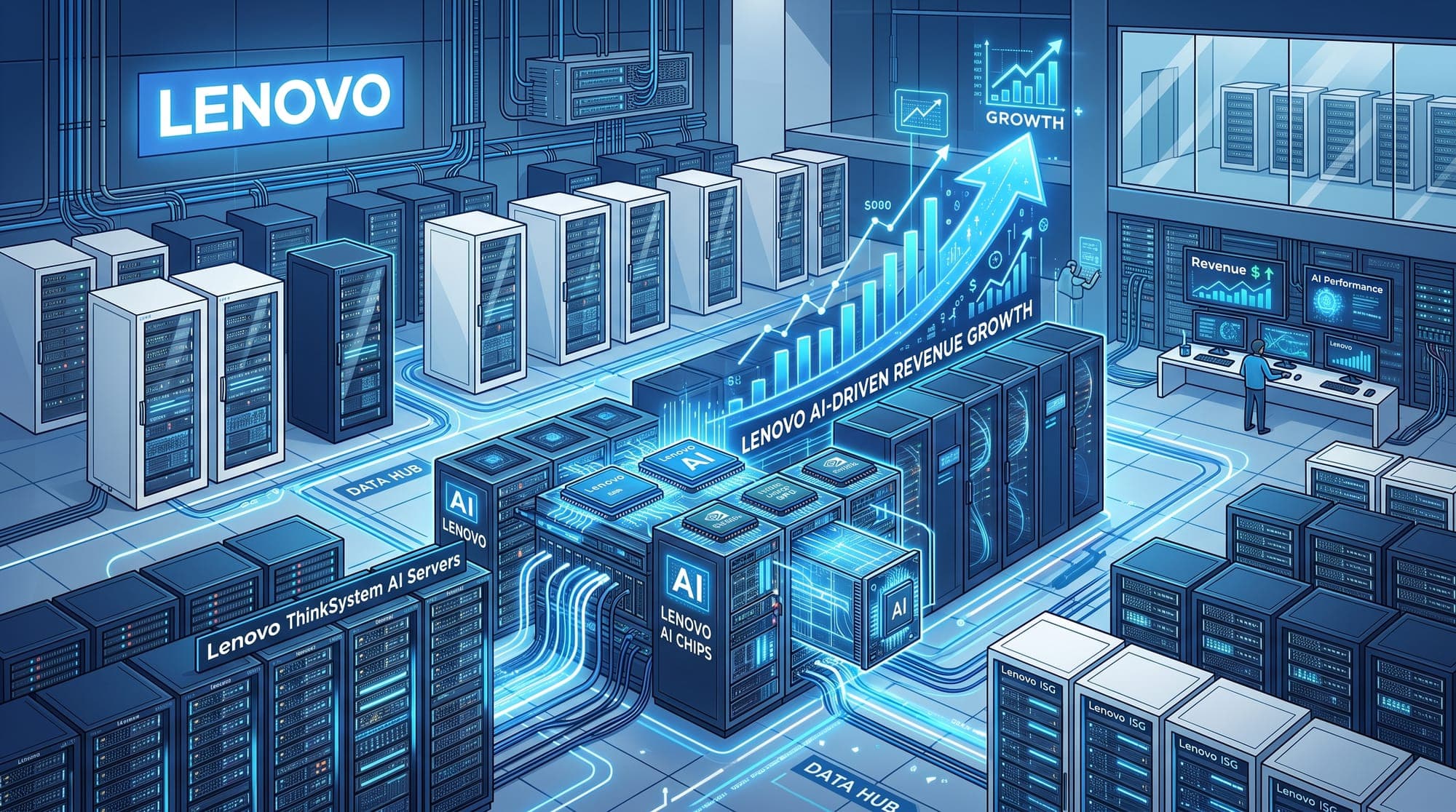 Lenovo's Q1 revenue jumps 43% on AI-driven demand