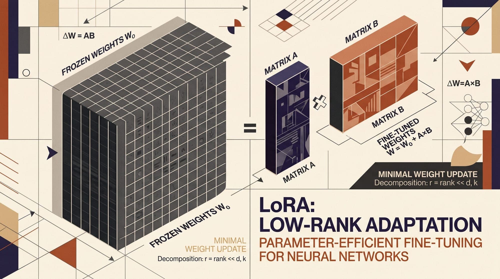 Low-Rank Adaptation (LoRA): How Matrix Decomposition Made LLM Fine-Tuning Accessible