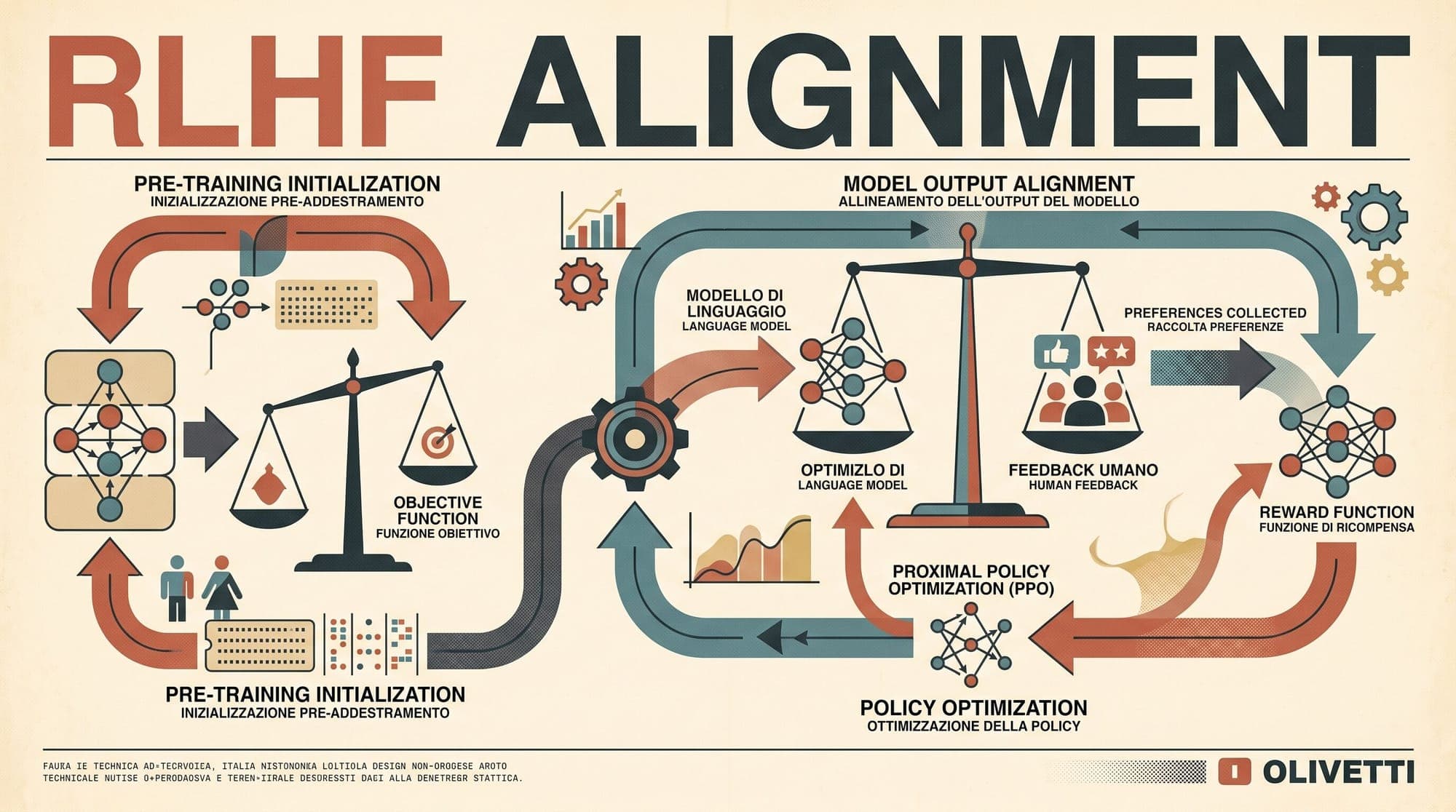 Reinforcement Learning from Human Feedback (RLHF): How Reward Models, PPO, and KL Penalties Align LLMs